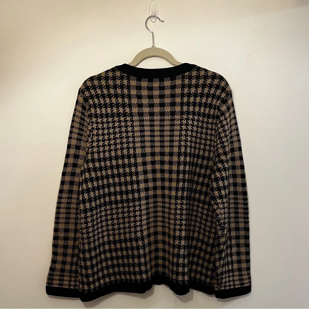 Vintage The Tog Shop Plaid Button Cardigan - Picture 4 of 4